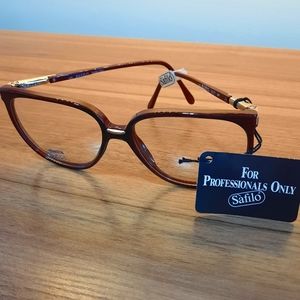 NEW - VINTAGE Safilo Elasta Eyeglass Frame, Rx'able, big lens oversized glasses